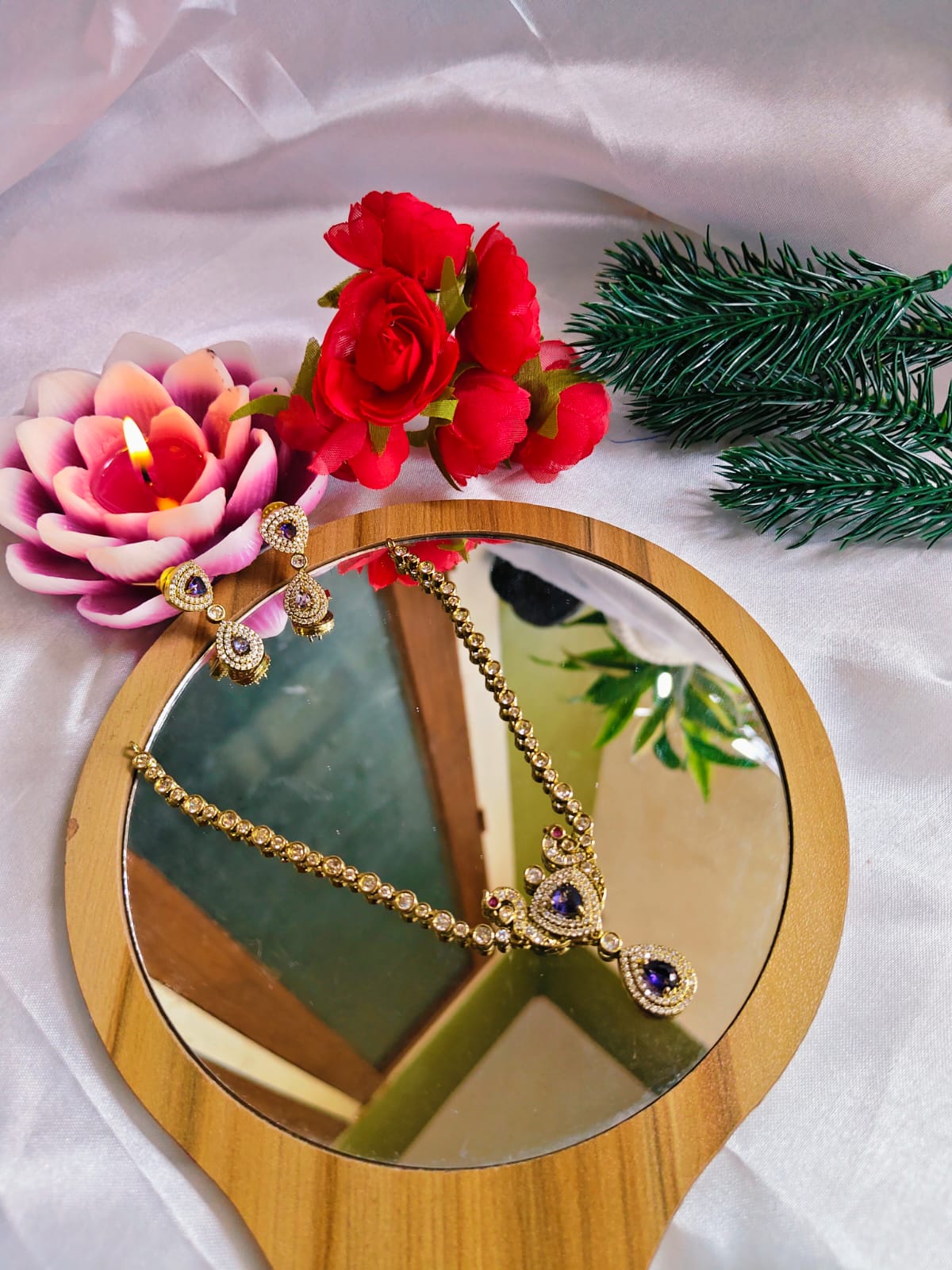 Purple Stone Necklace